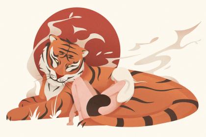 What is the most striking statement a person born in the Year of the Tiger can make